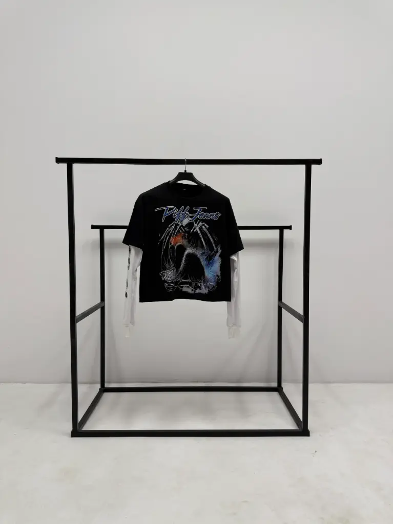 Double Sleeves Graphic T-Shirts