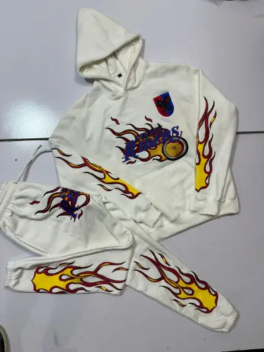 100% Cotton Slim Fit Jogger Set